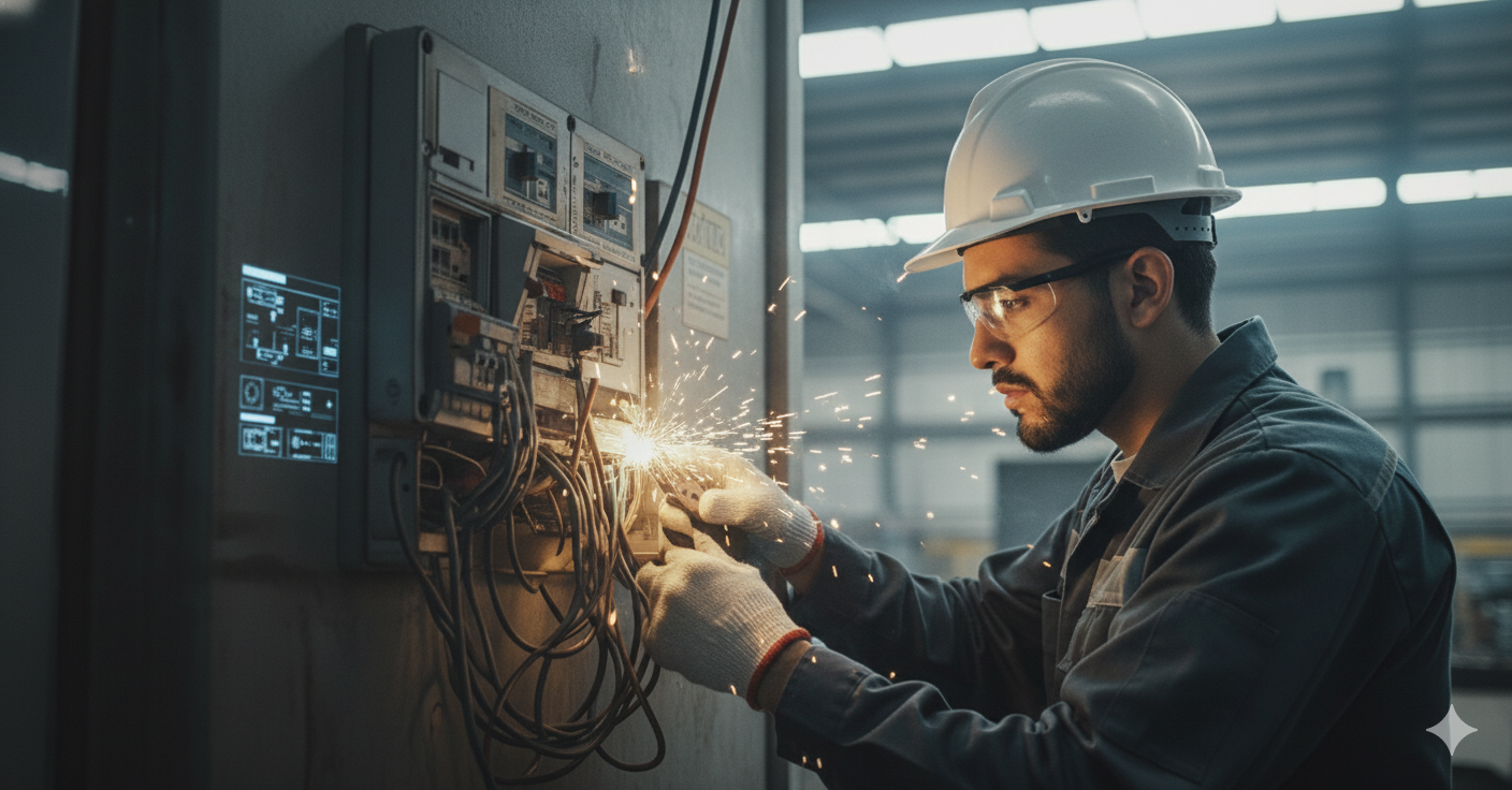 Servicios de mantenimiento eléctrico preventivo y correctivo